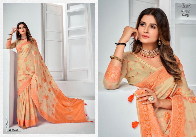 Dorai Vol 4 By Aura Daily Wear Saree Catalog
